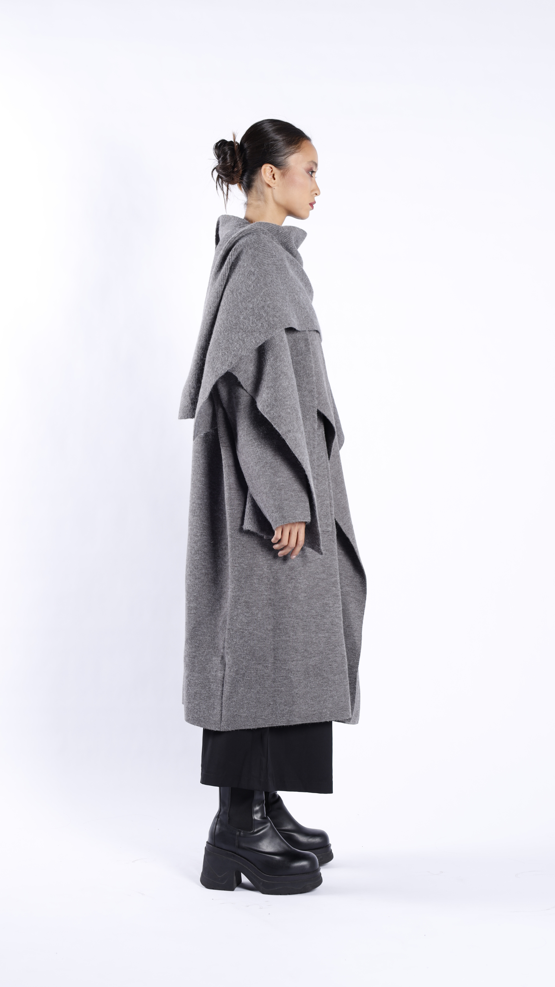 Kaisa Coat with Scarf