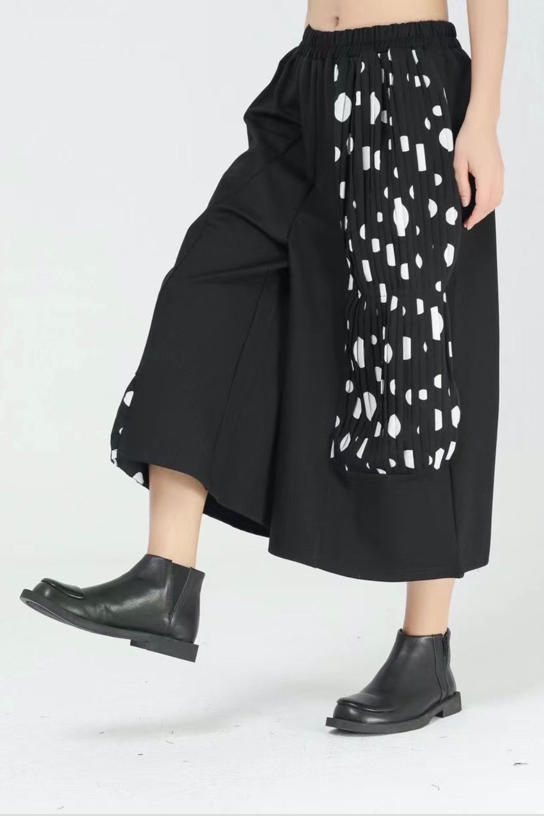 Wool Dot Pants