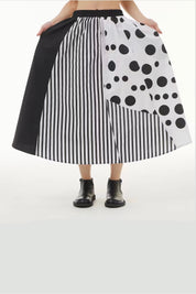 Half dots skirt