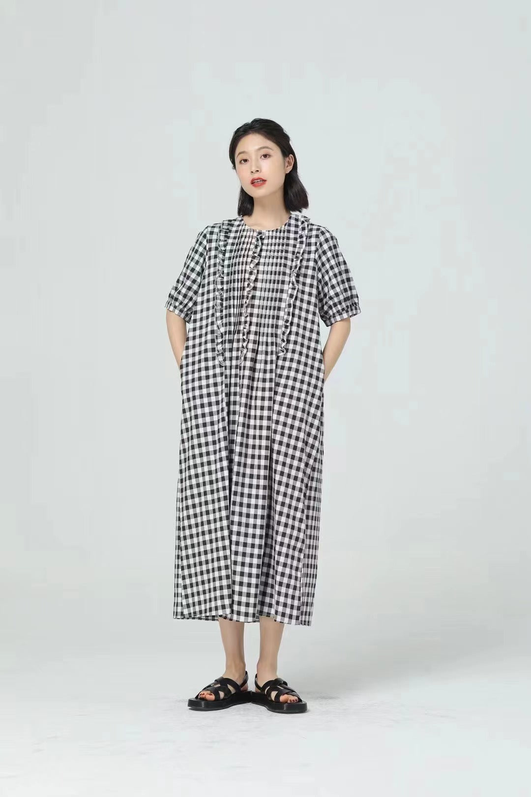 Frin checkered Dress