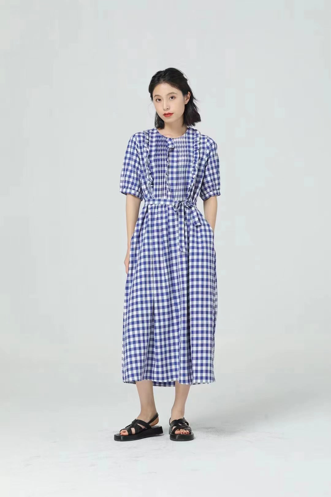 Frin checkered Dress