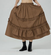 Ruffle skirt