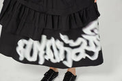 Graffiti skirt